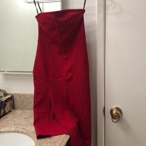 Forever 21 Red strapless dress size S